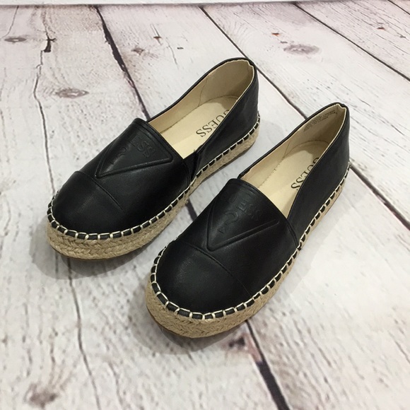 guess black espadrilles